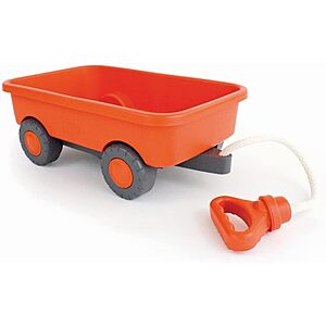 Green Toys Kids' Wagon Toy (Orange) $12.10