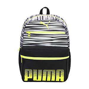 PUMA Kids' Meridian Backpack (Gray/Yellow) $9.20 