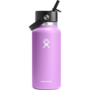 32-Oz Hydro Flask Wide Mouth Insulated Water Bottle (Anemone) $10.77 + Free Shipping on $49