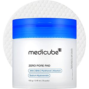 70-Count medicube Zero Pore Pad 2.0 Toner Pads $14.15 & More w/ S&S + Free Shipping w/ Prime or on $35+