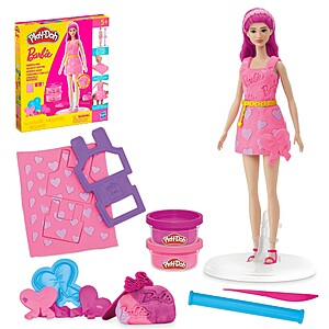 Play-Doh Barbie Hearts and Hair Set w/ 10 Fashion Accessories $5.99 + Free Shipping w/ Target 360, Circle Card, or on $35+