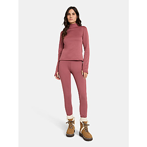 Ozark Trail Women's Warmest Thermal Long Sleeve Fleece Mockneck Top (2 Colors) $5 & More + Free S&H w/ Walmart+ or on $35+