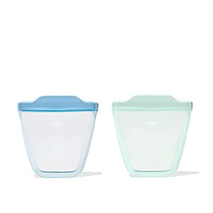 2-Piece OXO Tot Silicone Reusable Bags $13.72 + Free Shipping w/ Prime or on $35+