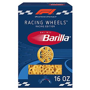 16-Oz Barilla Racing Wheels Pasta $1.70 w/ S&S