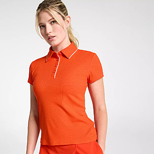 CALIA Women's Golf Rib Short Sleeve Polo (6 Colors) $9.98 + Free Shipping