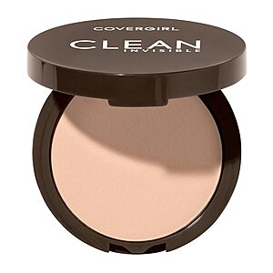 CoverGirl Clean Invisible Pressed Powder (2 Shades) $3.64 w/ S&S + Free Shipping w/ Prime or on $35+