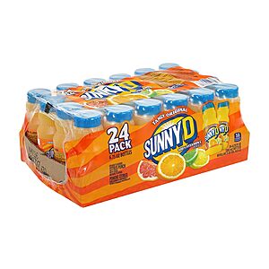 24-Count 6.75-Oz SunnyD Tangy Orange Flavored Drink $6.50 w/ S&S + Free Shipping w/ Prime or on $35