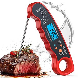 AikTryee Digital Instant Read Meat Thermometer $5 