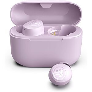 JLab Go Air Pop True Wireless Earbuds: Rose $14.25 or Lilac $13.60