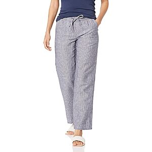 Prime Members: Amazon Essentials Women's Linen Blend Pants $12.90 + Free S&H