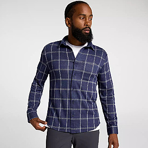 VRST Men's Plaid Button Down Shirt (Blue) $14.98 + Free Shipping