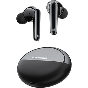 Monster N-Lite 203 AirLinks Bluetooth Wireless Earbuds (various) from $13 