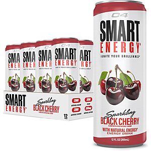 12-Pack 12-Oz C4 Smart Energy Sparkling Drink