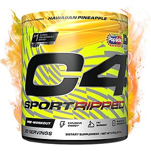 C4 Ripped Sport Pre-Workout Powder