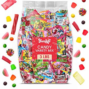 3-Lbs Yumkit Bulk Candy Variety Pack