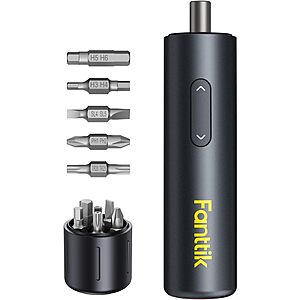 Fanttik S1 Capsule Cordless Electric Screwdriver W/ 5 Bits