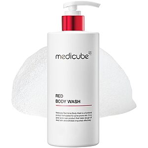 14.10-Oz medicube Red Body Wash w/ Niacinamide, AHA, BHA & PHA $6.43 w/ S&S + Free Shipping w/ Prime or on $35+