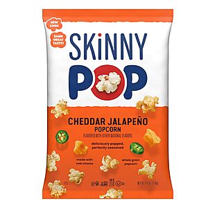 SkinnyPop Cheddar Jalapeño Popcorn