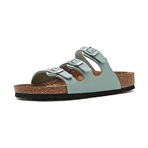 Birkenstock Women's Florida 3-Strap Printed Footbed Slide Sandals (2 Colors) $76.70 + Free S&H