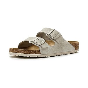 Birkenstock Arizona Suede Sandals (Oyster, Narrow) $69.95 + Free S&H