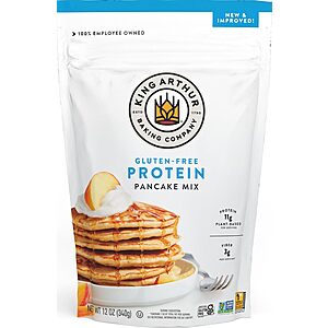 12-Oz King Arthur Gluten-Free Protein Pancake Mix