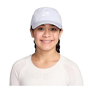 Nike Kids' Club Unstructured Futura Wash Cap (Ghost/White) $7.04 + Free Shipping