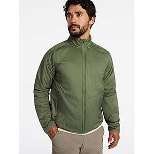 Ozark Trail Men's Light Insulated Nylon Zip Jacket (Green or Taupe) $12.37 + Free S&H w/ Walmart+ or on $35+