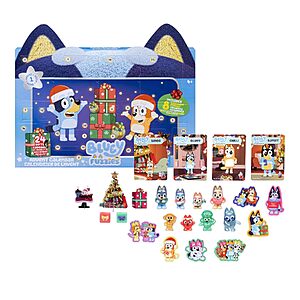 [Prime] 24-Piece Bluey Fuzzies Advent Calendar $14.99 + Free Shipping