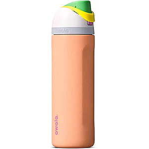 24-Oz Owala FreeSip Stainless Steel Water Bottle (Peachy Keen)