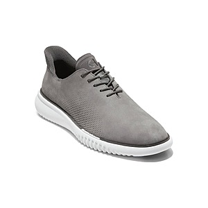 Cole Haan Men's 2.ZERØGRAND EVO Laser Quick On Derby Shoes (Raven) $57.60 + Free S/H