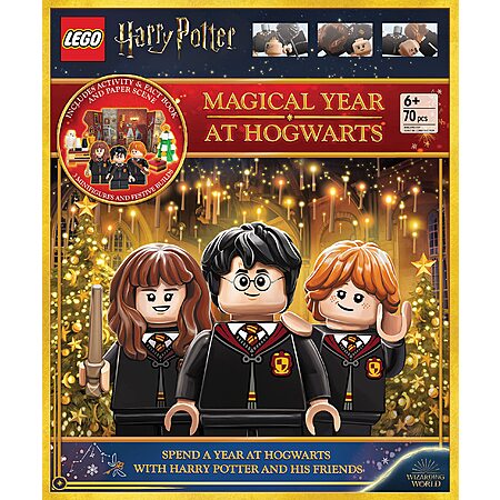 Lego Harry Potter Magical Year at Hogwarts Activity Book w/ 3 Figures $7.58 + Free Shipping w/ Prime or on $35+