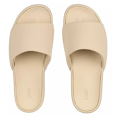 Beige Slide Sandals VRST SoleForm Men\'s Slides VRST | Shoes | Beige Slide Sandals Vrst Soleform Mens Slides  main image 4