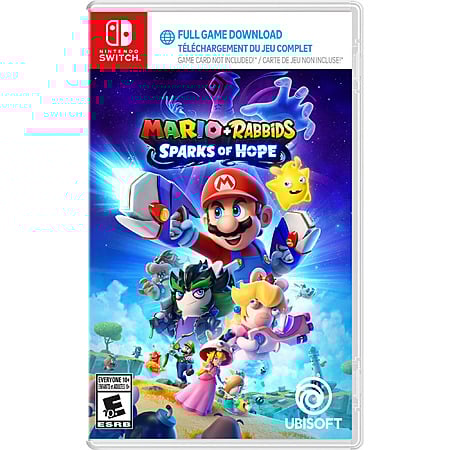 Mario + Rabbids Sparks of Hope Nintendo Switch Game (Code in Box) $9.97 + Free Store Pickup