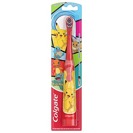 Colgate Kids' Battery Powered Toothbrush (Pokemon or Bluey) $3.03 + Free Shipping w/ Prime or on $35+