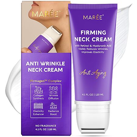 4.1-Oz MAREE Firming Neck Cream w/ Face Roller $5.98 w/ S&S + Free Shipping w/ Prime or on $35+