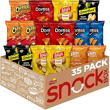 35-Count Frito-Lay Classic Chip and Popcorn Mix Variety Pack $14.02 w/ S&S + Free Shipping w/ Prime or on $35+