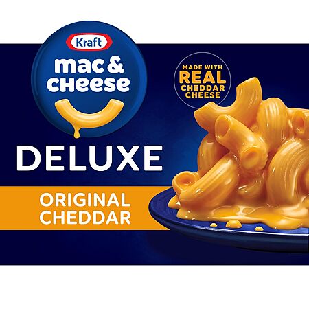 14-Oz Kraft Deluxe Mac & Cheese (Original Cheddar) $2.11 w/ S&S + Free Shipping w/ Prime or on $35+