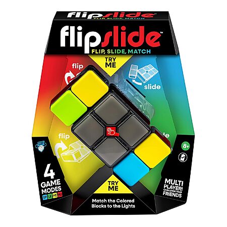 Flipslide Light-Up Handheld Puzzle Game