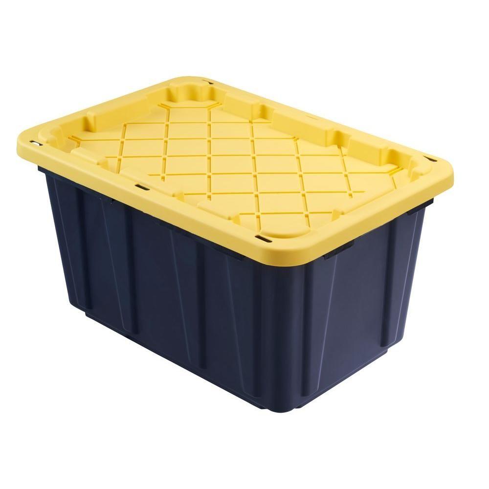 Home Depot Stores: 27-Gallon HDX Storage Tote w/ Lid - Slickdeals.net
