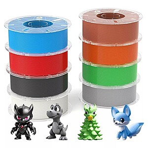 10 rolls Creality Hyper PLA RFID/RFID Stardust Filament $92 at creality-3d-printer-store via eBay