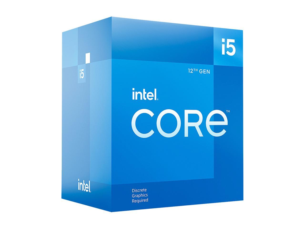 Intel Core i5-12400F 2.5 GHz 6-Core CPU $154.98 with promotion code @Newegg