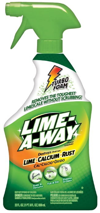 Lime-A-Way Bathroom Cleaner Spray, 32oz, Removes Lime Calcium Rust - Walmart.com YMMV
