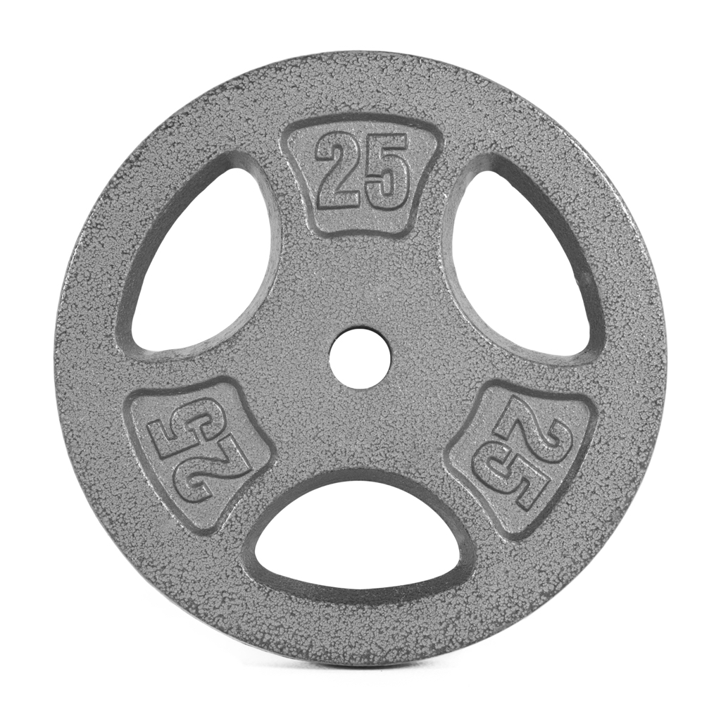 CAP Barbell Standard Weightlifting Plate, 25 lbs, Single - $22.76