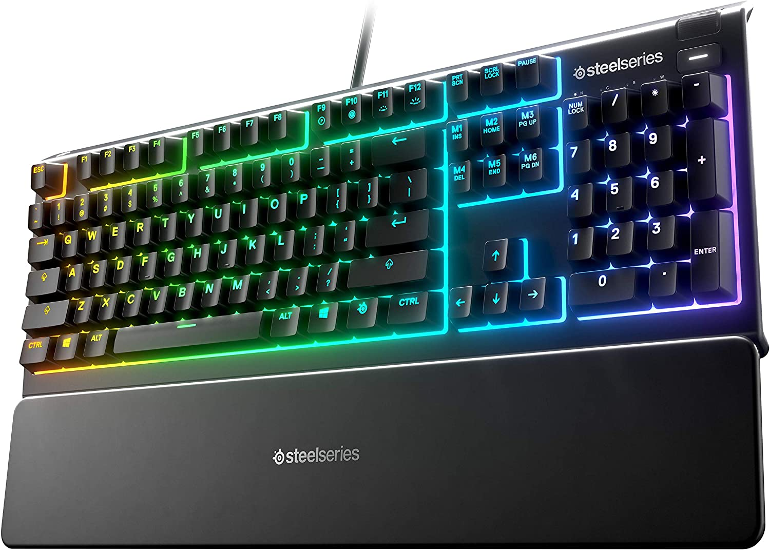 SteelSeries Apex 3 RGB Gaming Keyboard $38.99