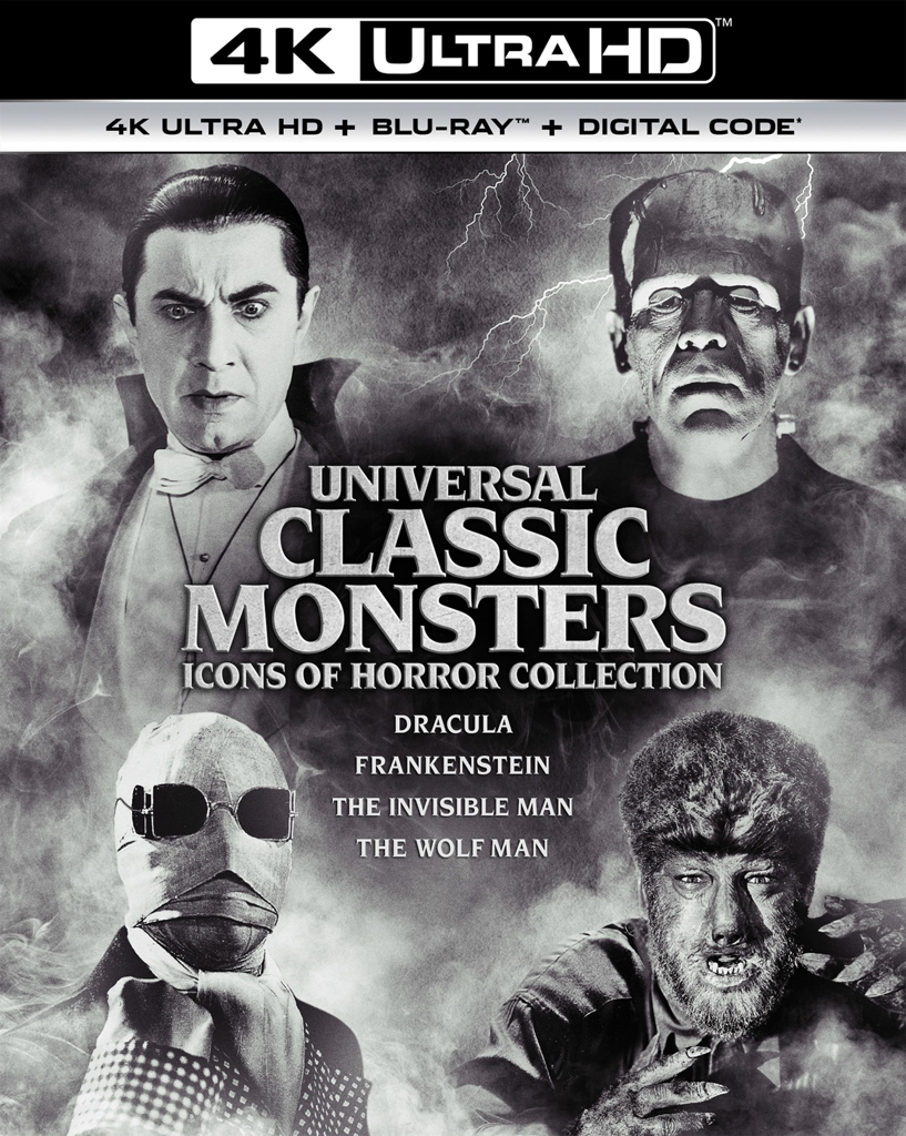 Universal Classic Monsters: Icons of Horror Collection (4K Ultra HD Boxset) [UHD] - $35.99