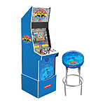 Arcade1UP Street Fighter II Big Blue Arcade Machine w/ Riser & Stool Bundle $499 + Free Shipping