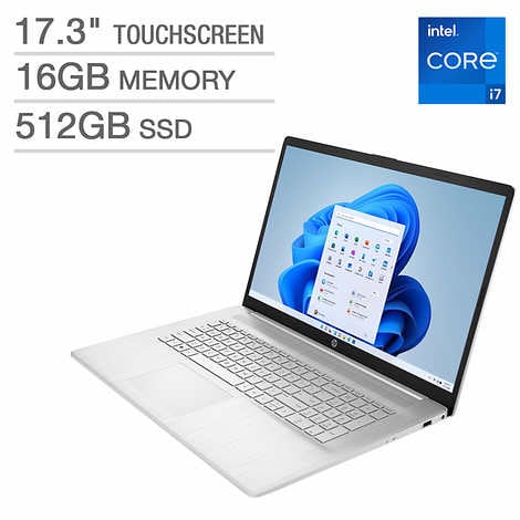 Costco Members (Online Only): HP i7-1165G7, 17.3" Touchscreen, 1600x900, 16GB DDR4, 512GB SSD $749+$9.99 s/h (ENDS 11/29) $759.98