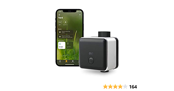 Eve Aqua – Apple HomeKit Smart Home, Smart Water Controller for Sprinkler or Irrigation System, Bluetooth and Thread, App Compatibility - $69.99