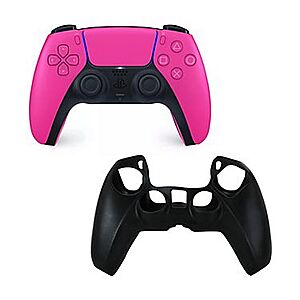 실리콘 슬리브가 있는 DualSense PS5 컨트롤러 - 다양한 색상 $47.98