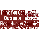 The 5k Zombie Run Tampa 11.09.2013, 50% OFF! $45 for 5k Runner (Bait) or $35 for the Zombie Horde